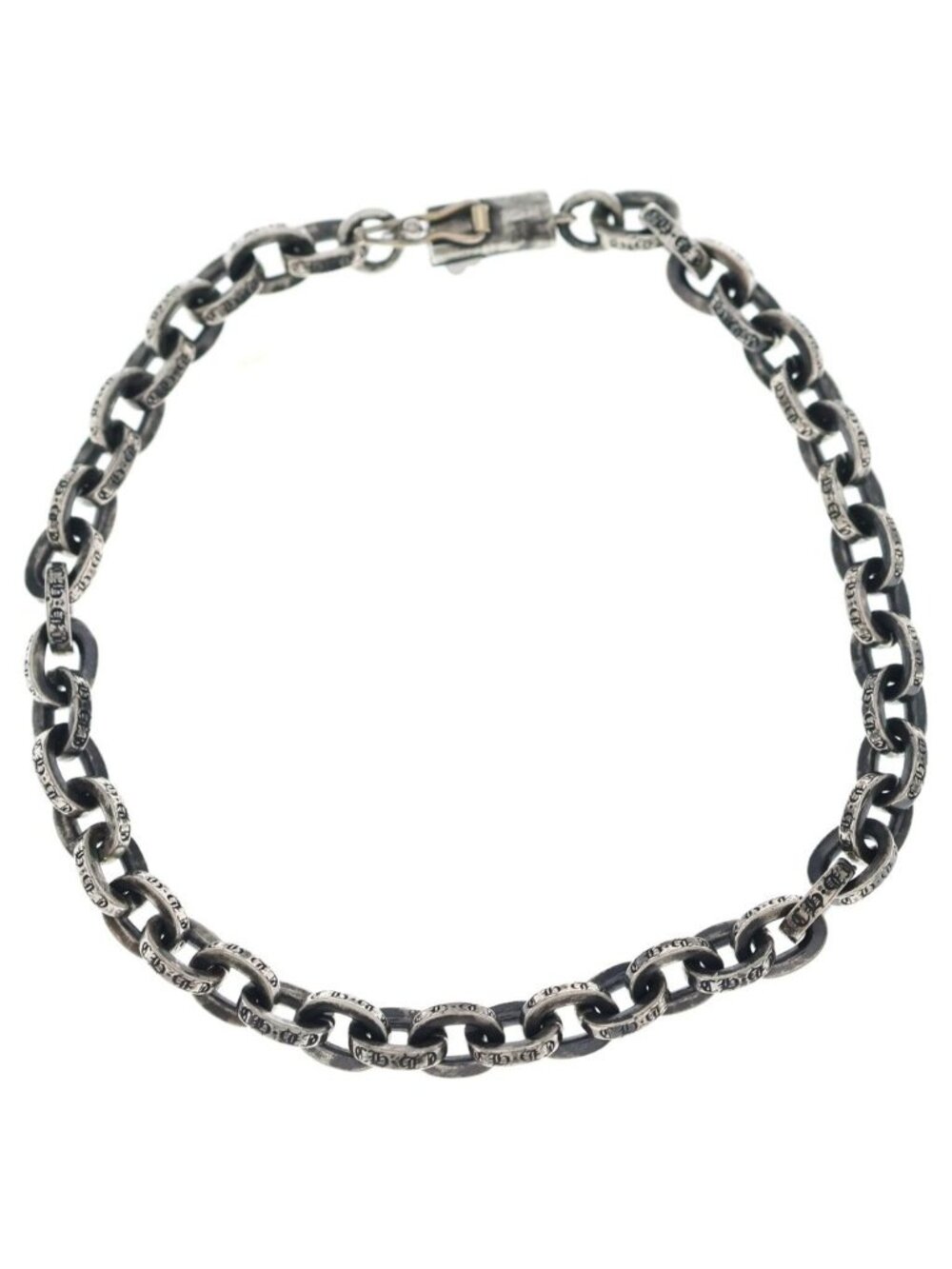 ★SOLD★ Chrome Hearts Paper Chain Bracelet Silver - Picture 2 of 6